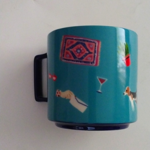 NEW Anthropologie Colorful Summer Mug - Picture 2 of 6